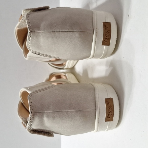 Dr Scholl's Cream Time Off Fun Padded Insole Strappy Comfort Wedge Sandal 7.5 - Picture 7 of 15